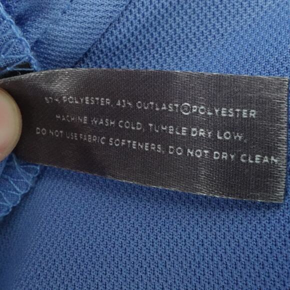 Ministry Of Supply Shirt Mens Medium Blue Apollo Long Sleeve Button Up Casual - Picture 11 of 13